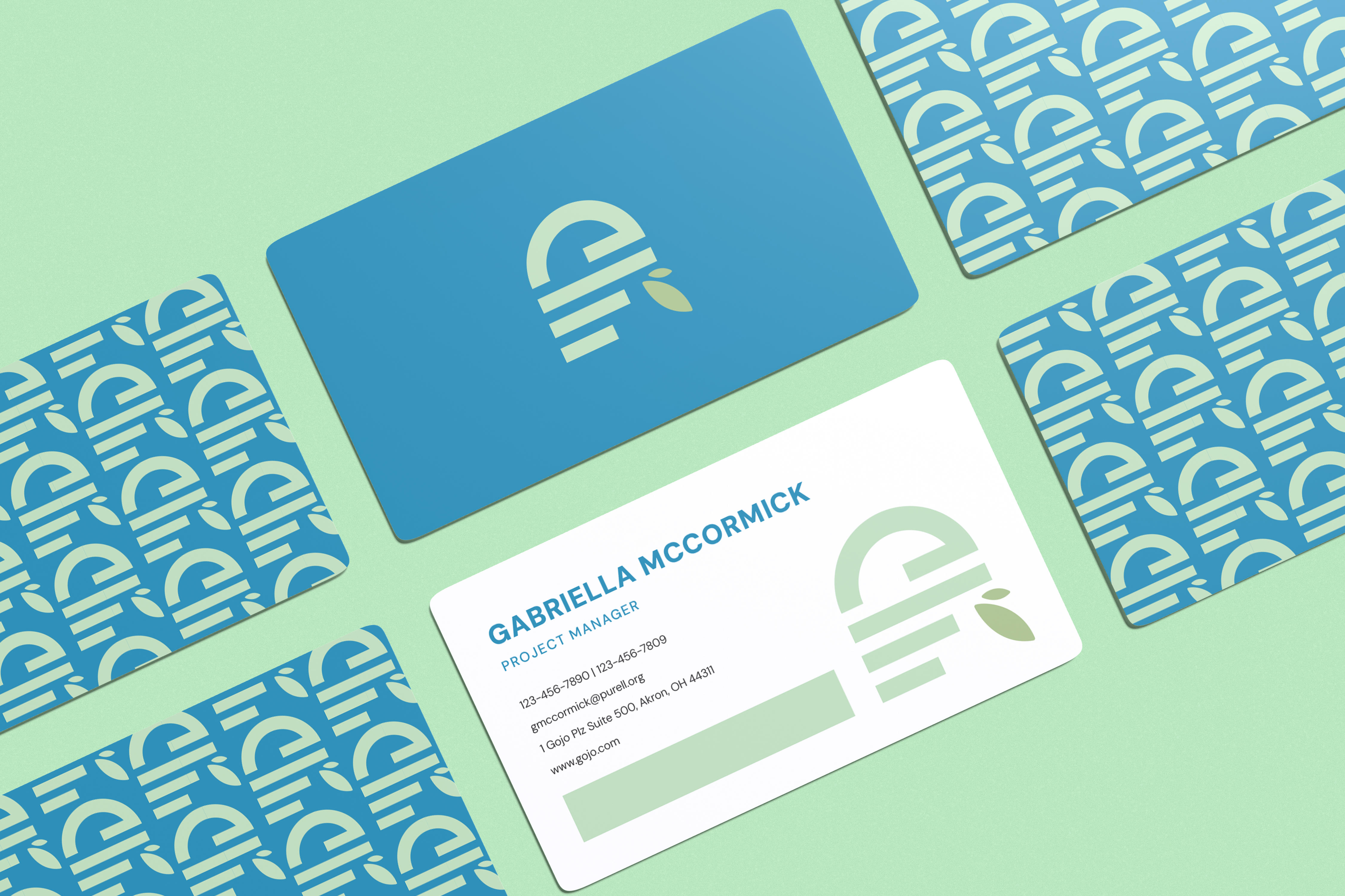 Purell Business Cards